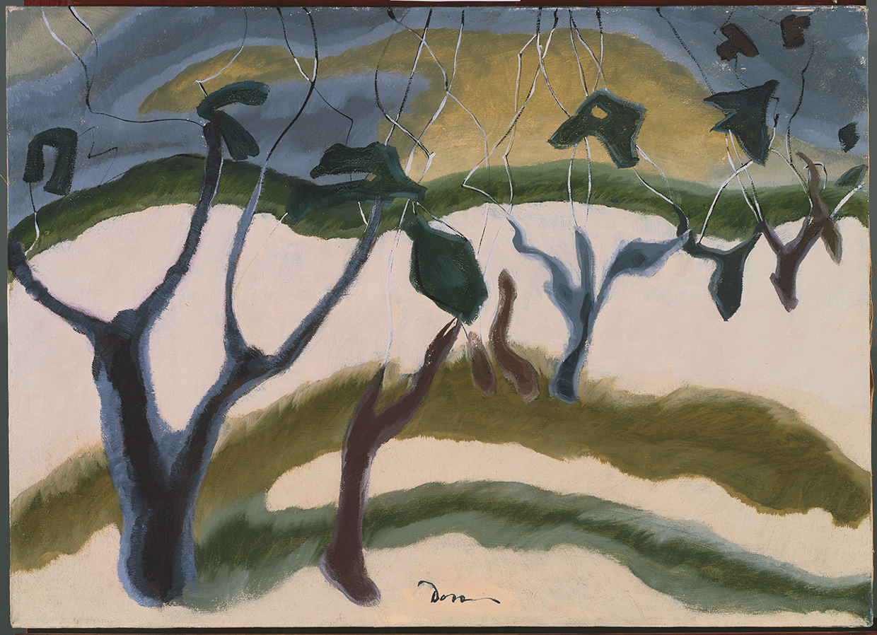 Arthur G. Dove, Electric Peach Orchard, 1935