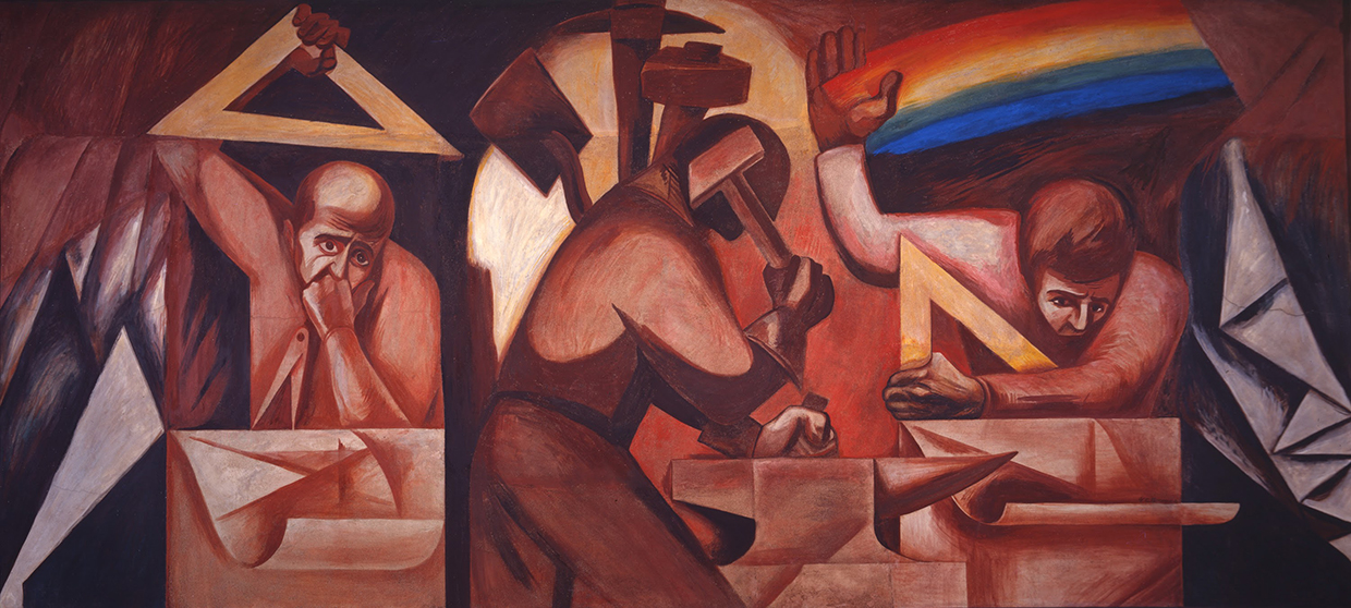 José Clemente Orozco, Science, Labor, and Art, 1930–31
