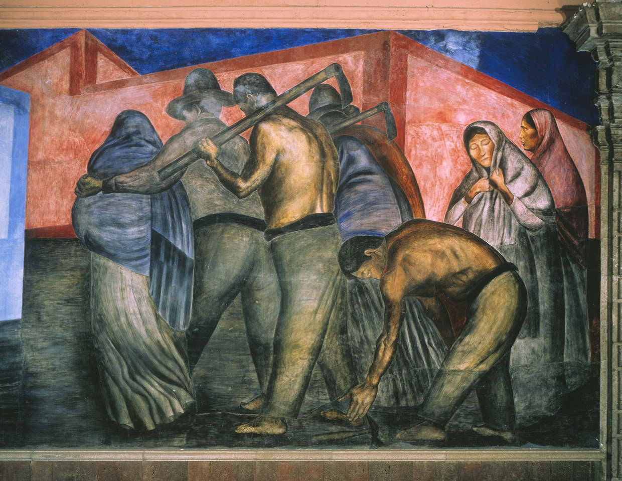 José Clemente Orozco, The Workers, 1923–1926