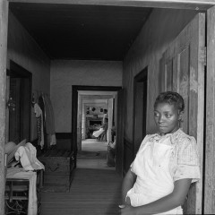 Jack Delano, Interior of Negro rural house. Greene County, Georgia, 1941