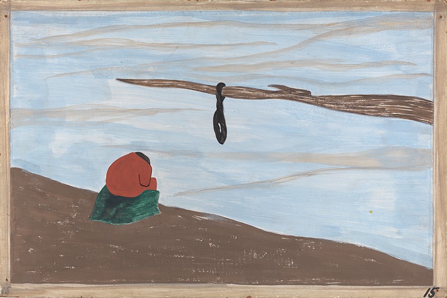 There were lynchings. | Jacob Lawrence: The Migration Series